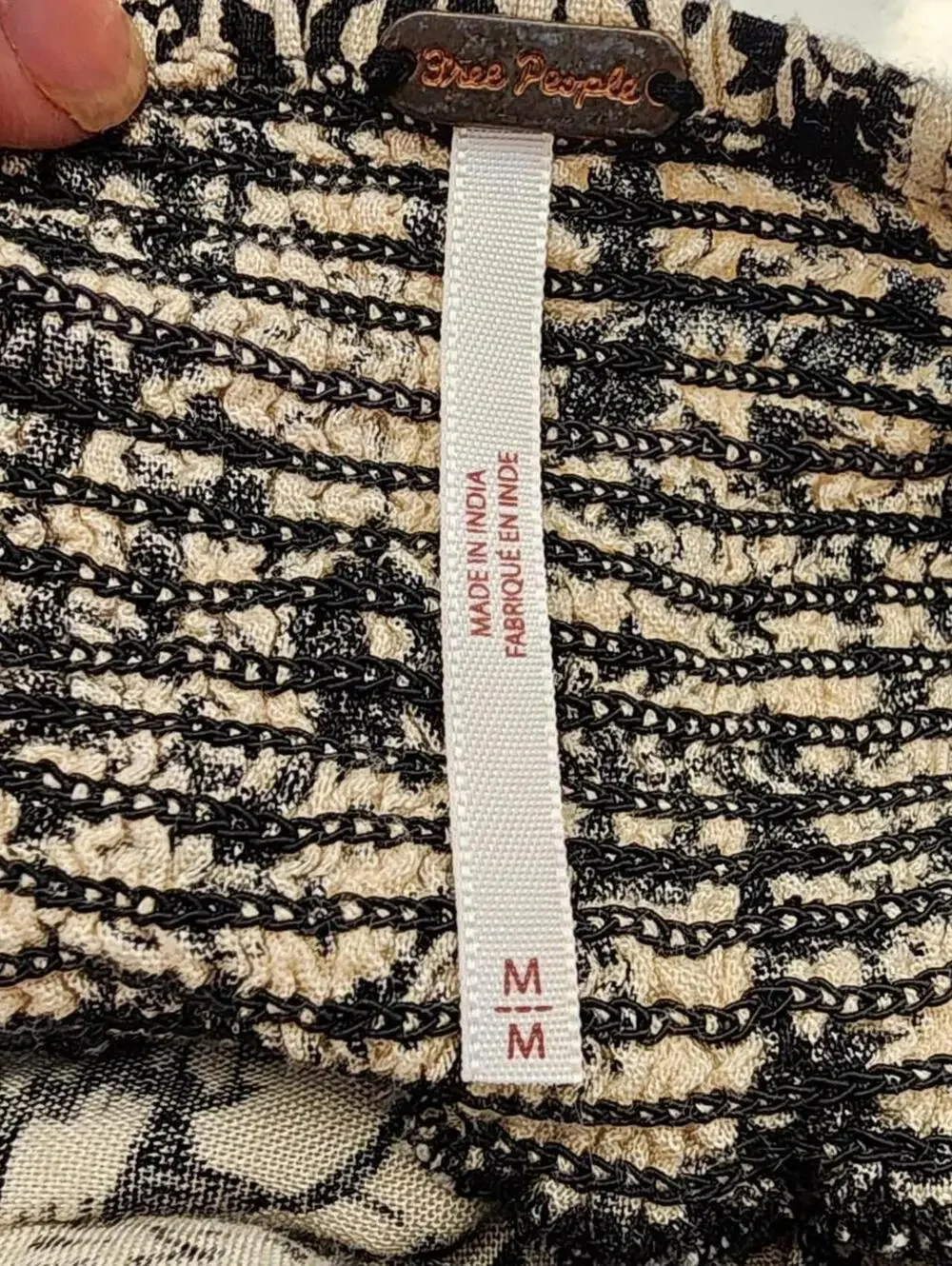 Free People size floralstyle